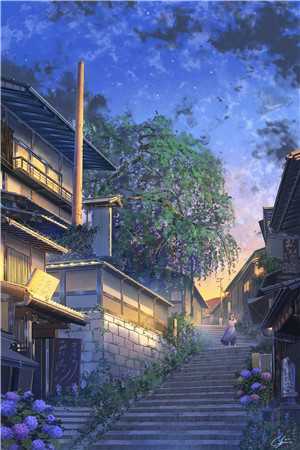 盛夏婵鸣入晚晴